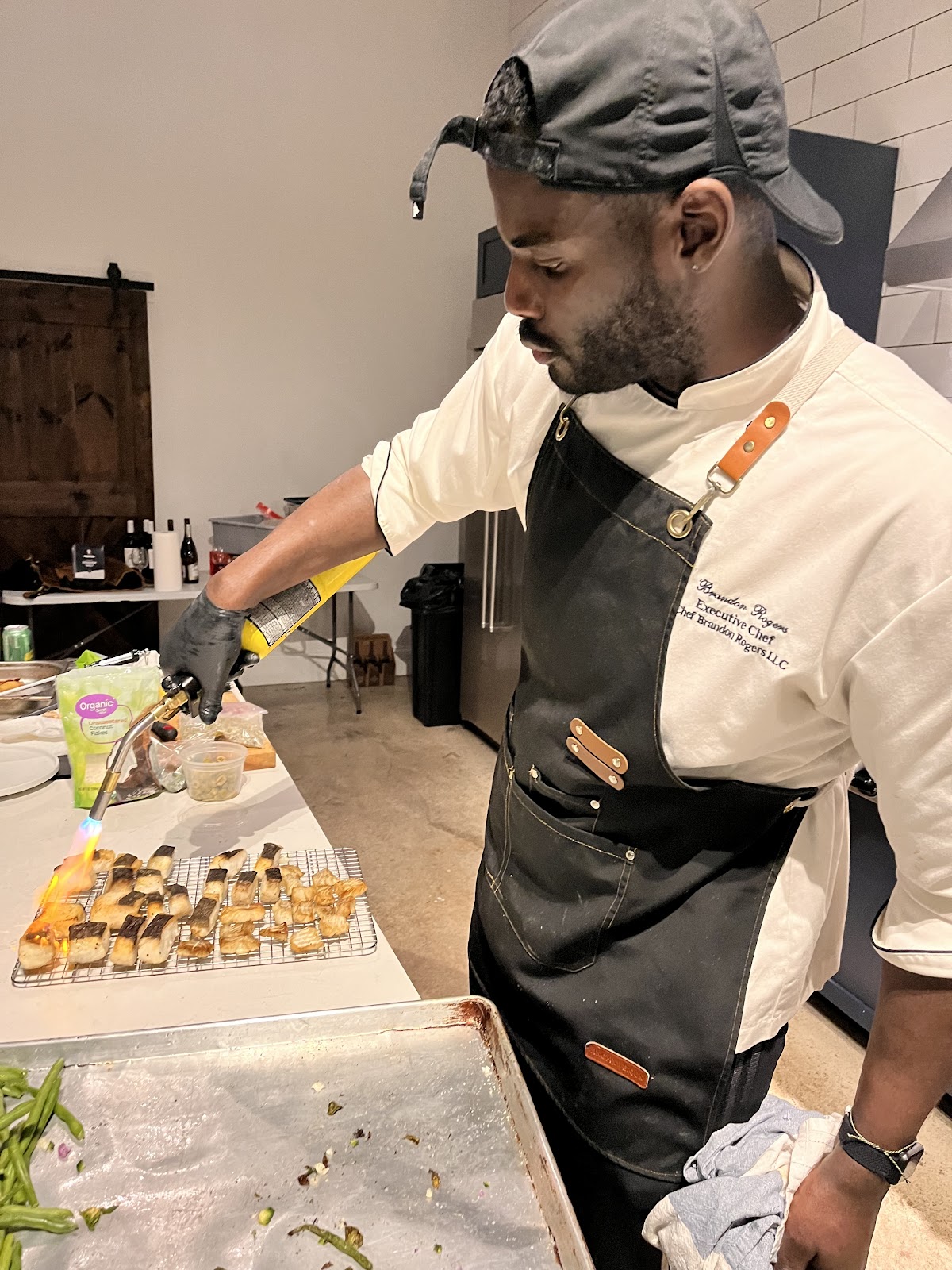 Chef Brandon Rogers, LLC. class experience