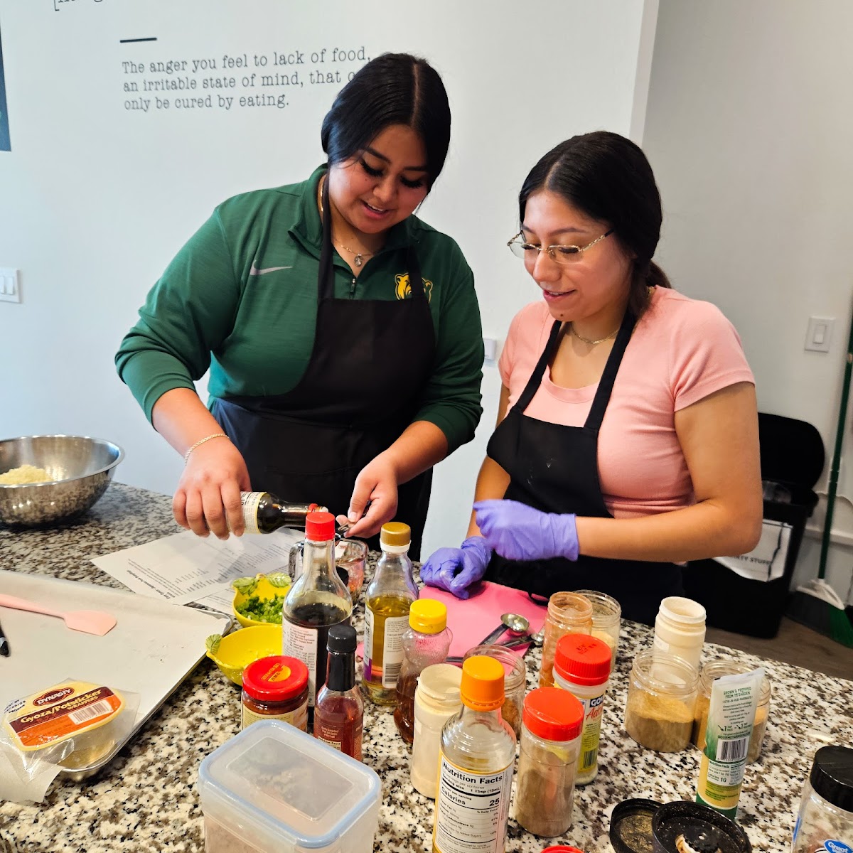 Cooking the Details class experience