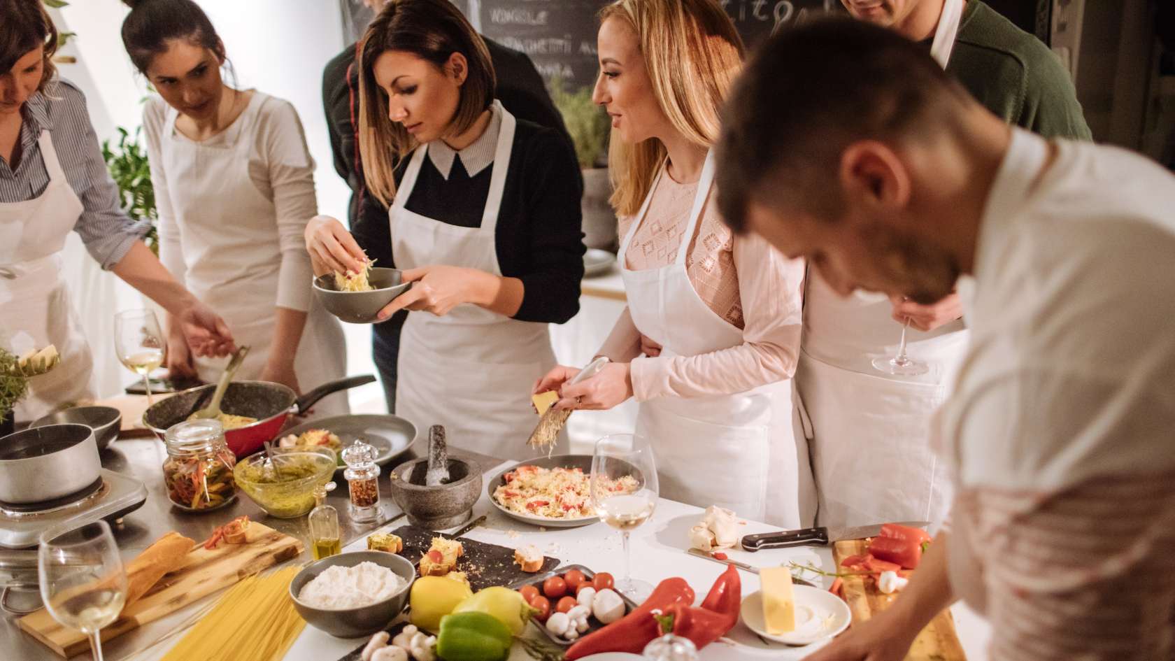 Why Cooking Classes Are the New Date Night