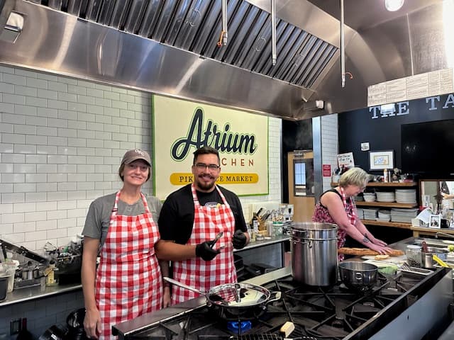 Atrium Kitchen class experience